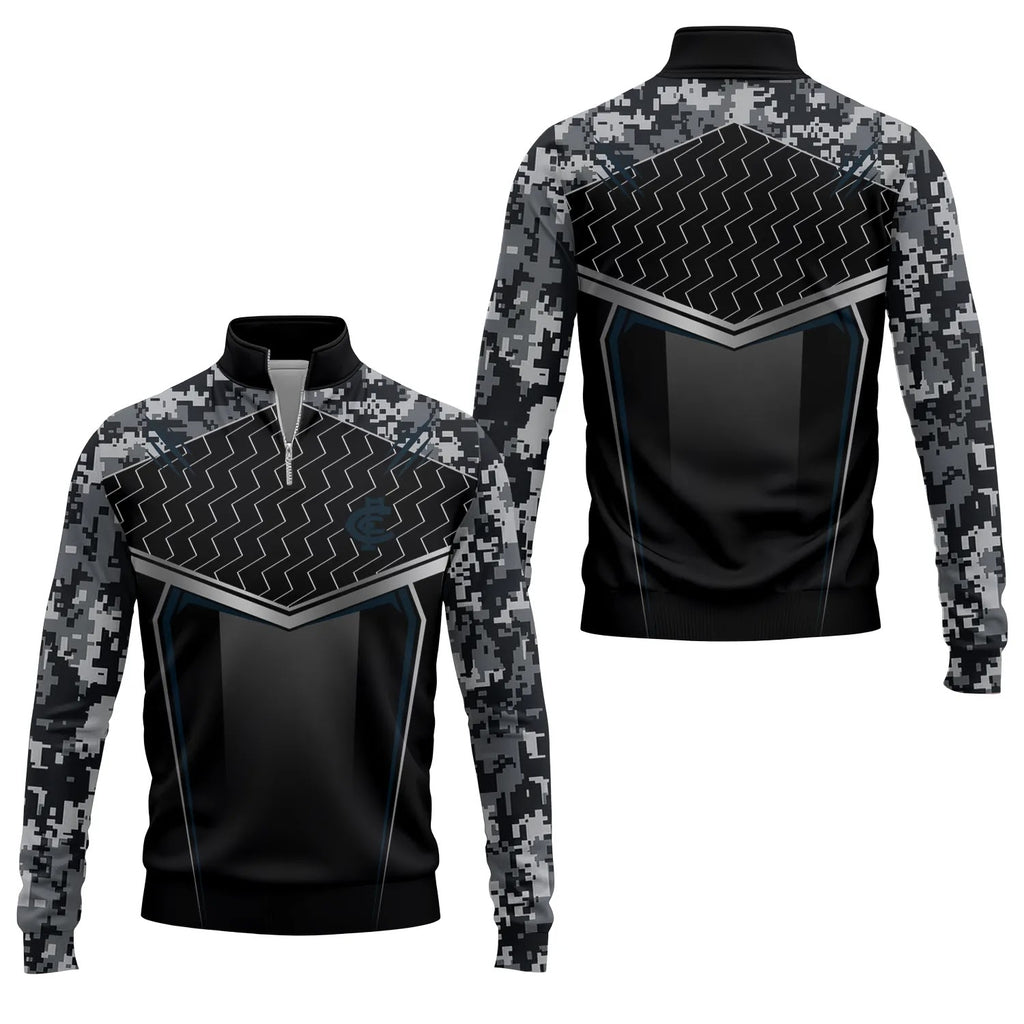 Carlton Blues Quarter-zip Pullover SC115