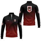 St George Illawarra Dragons Quarter-zip Pullover SC012