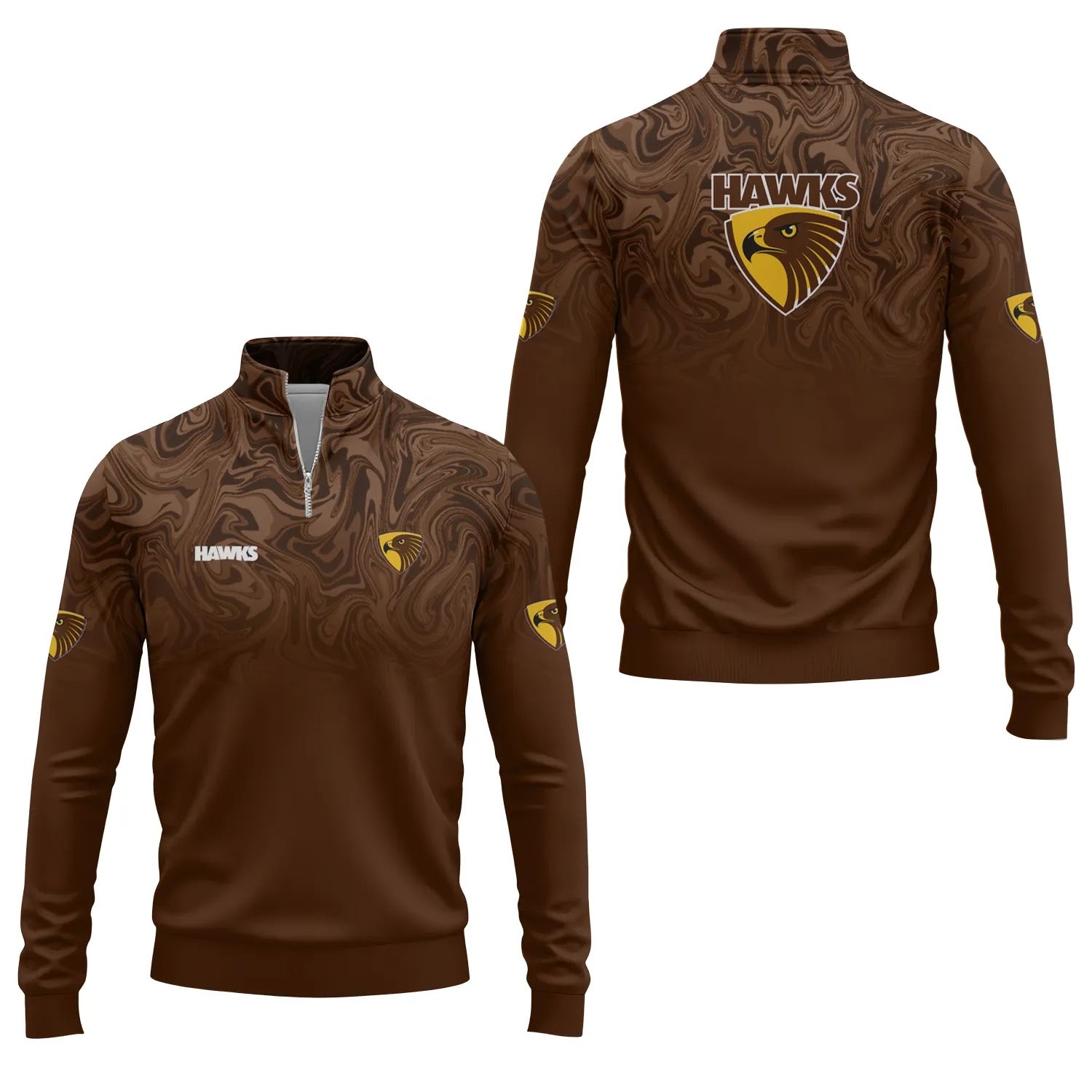 Hawthorn Hawks Quarter-zip Pullover SC091