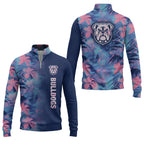 Canterbury-Bankstown Bulldogs Quarter-zip Pullover SHW054