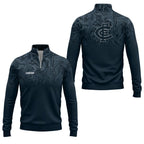 Carlton Blues Quarter-zip Pullover SC091