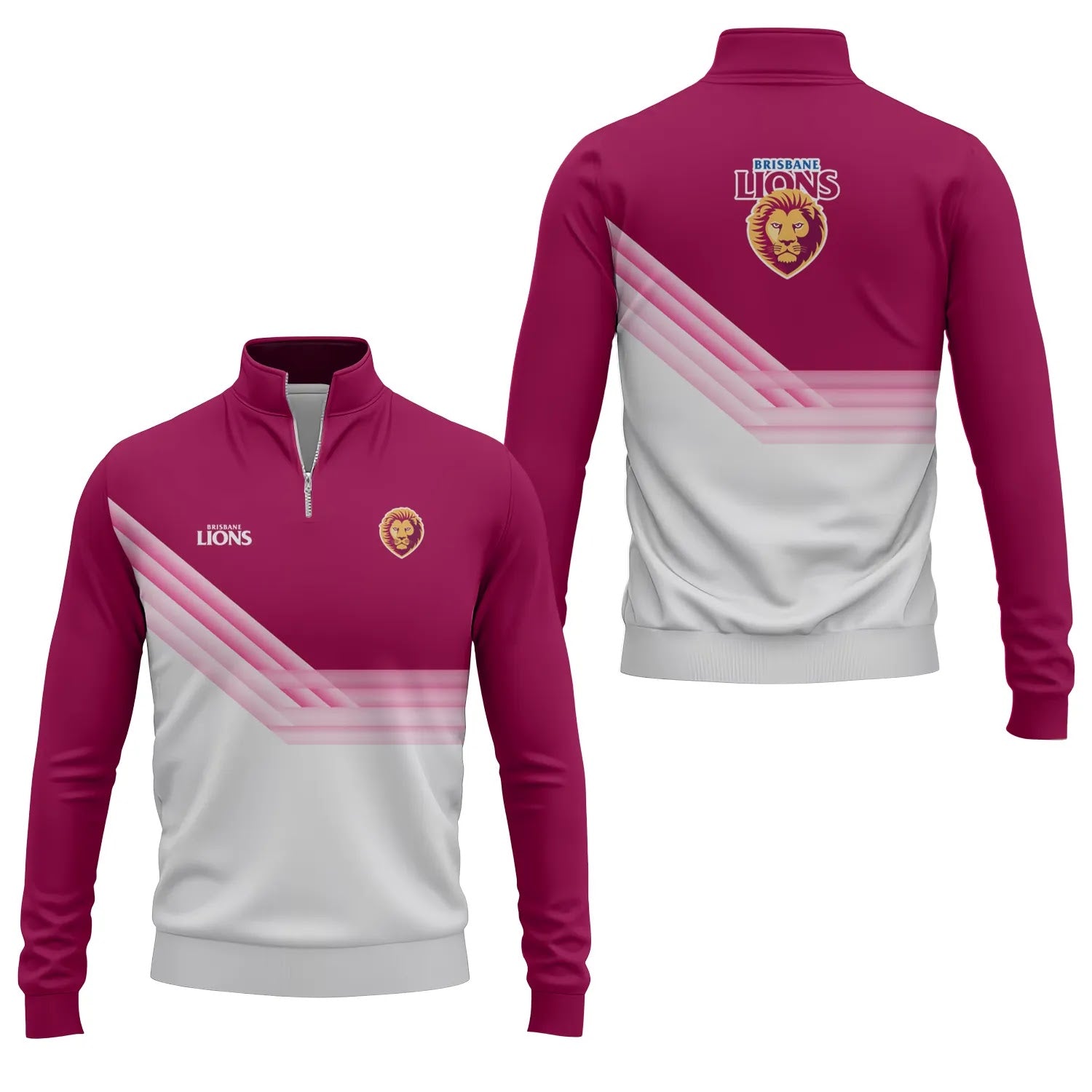 Brisbane Lions Quarter-zip Pullover SC106