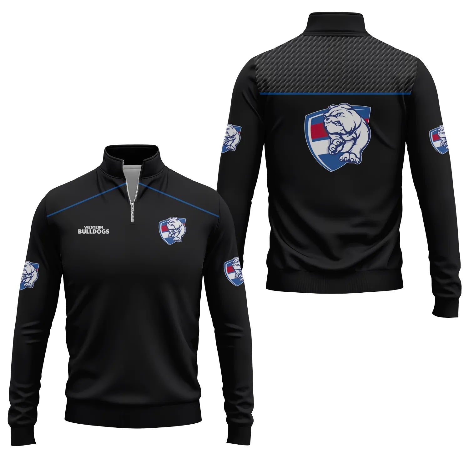 Western Bulldogs Quarter-zip Pullover SC004
