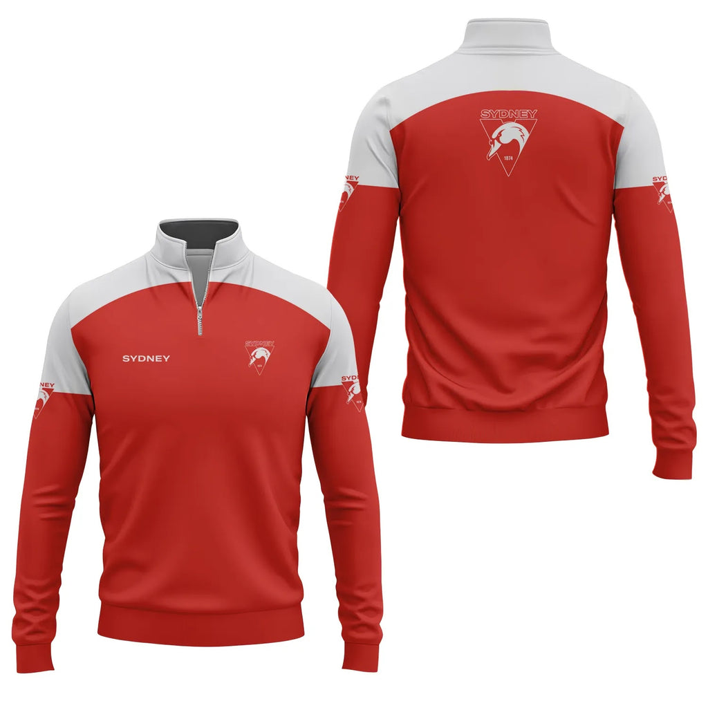 Sydney Swans Quarter-zip Pullover SC087