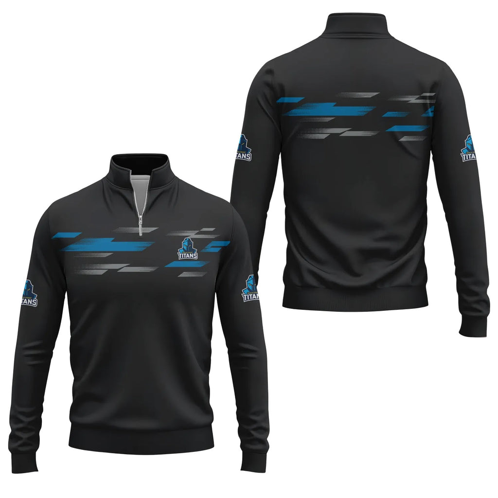 Gold Coast Titans Quarter-zip Pullover SC100