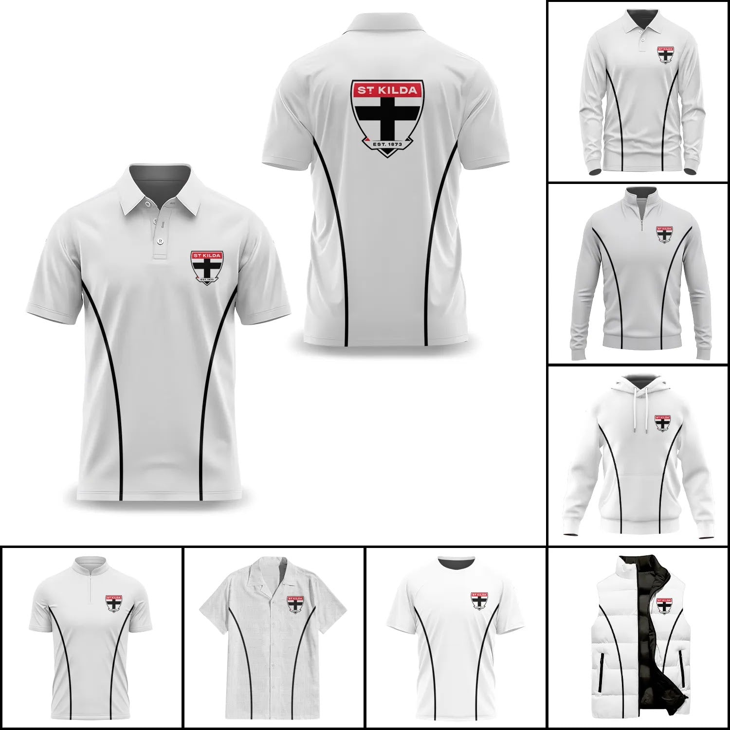 St Kilda Saints Apparels SC025