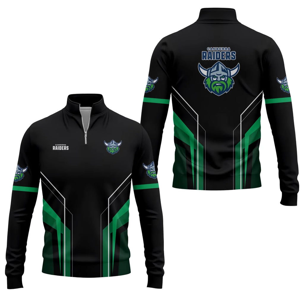 Canberra Raiders Quarter-zip Pullover SC023