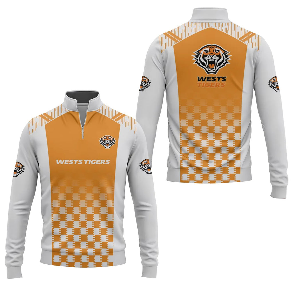 Wests Tigers Quarter-zip Pullover SC063