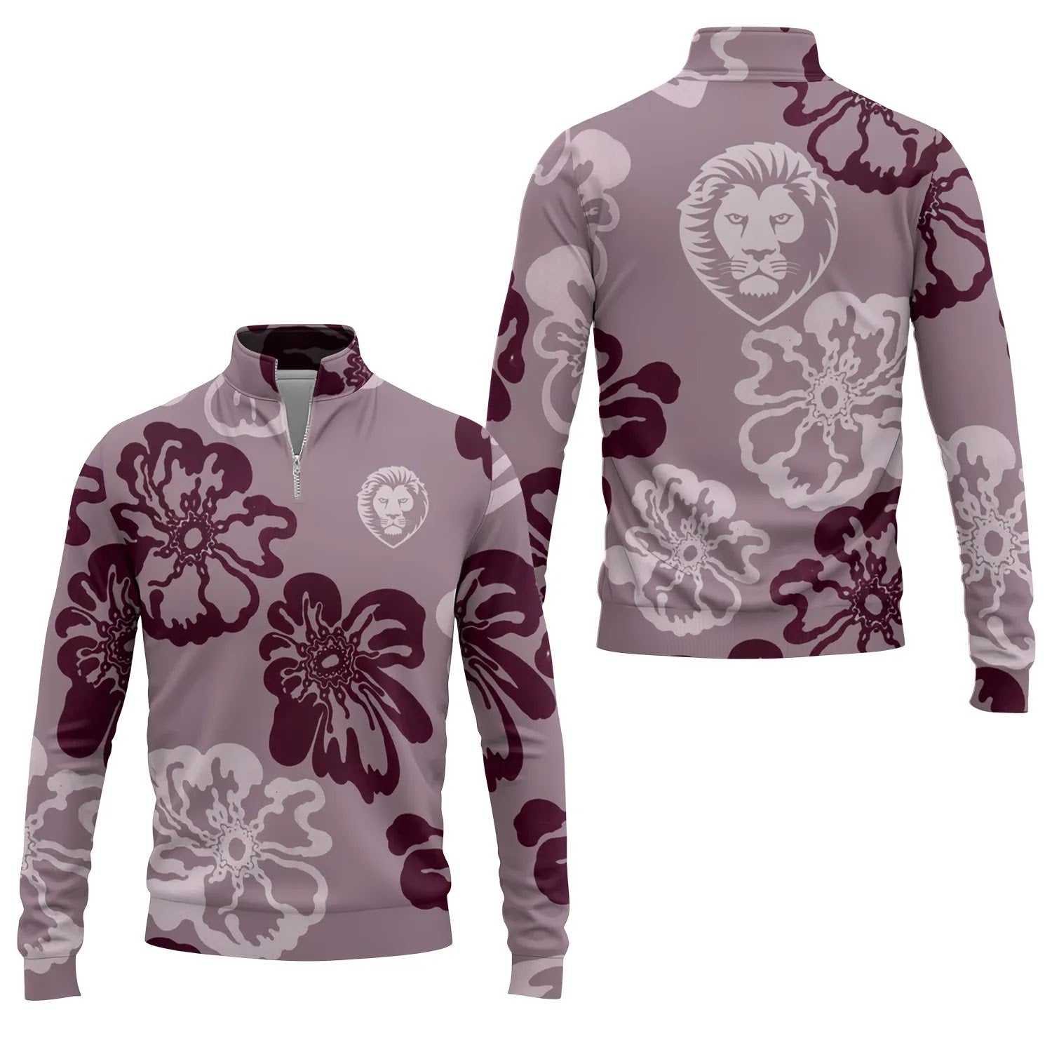 Brisbane Lions Quarter-zip Pullover SHW073