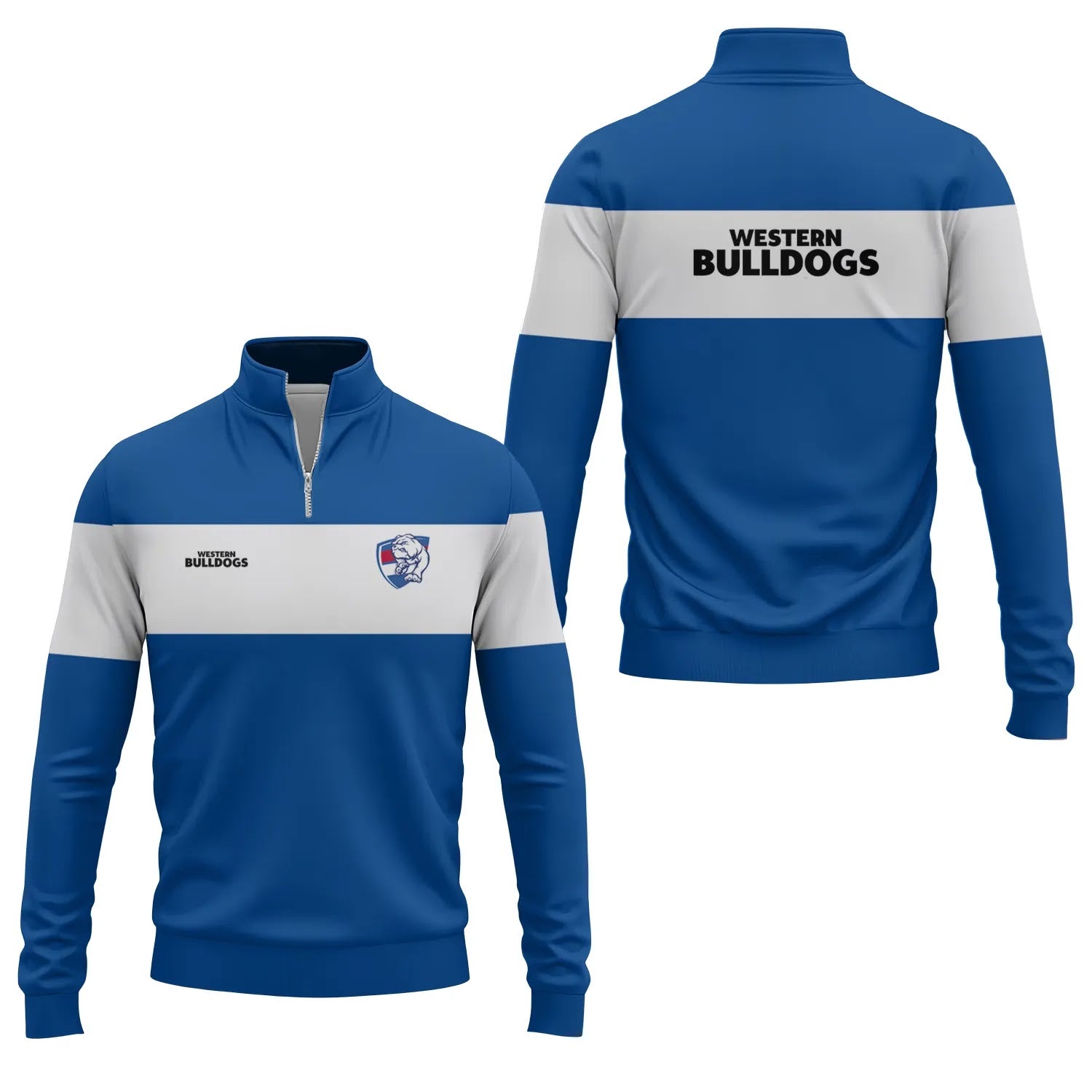 Western Bulldogs Quarter-zip Pullover SC046