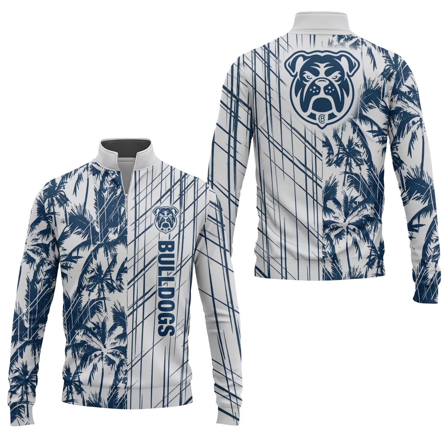 Canterbury-Bankstown Bulldogs Quarter-zip Pullover SHW041