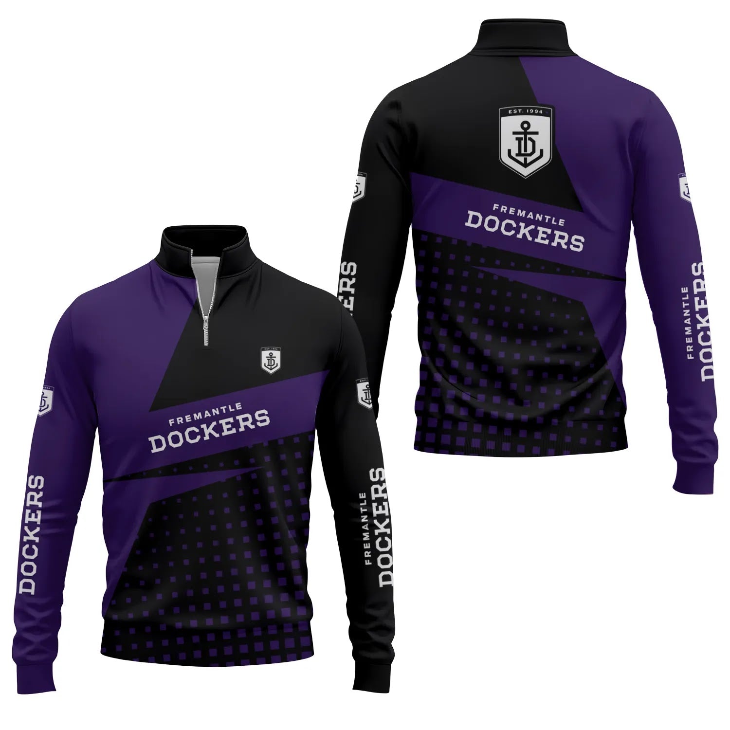 Fremantle Dockers Quarter-zip Pullover SC083
