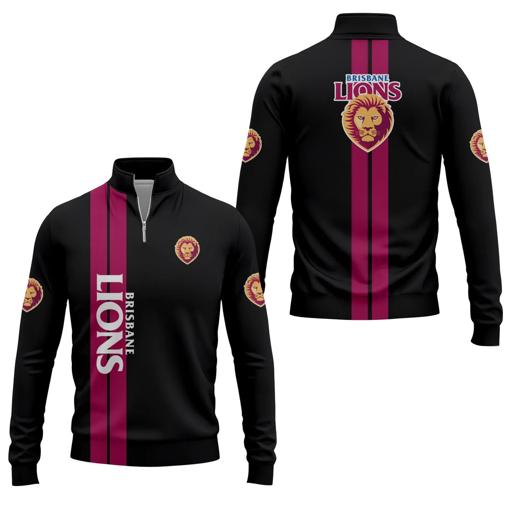 Brisbane Lions Quarter-zip Pullover SC013