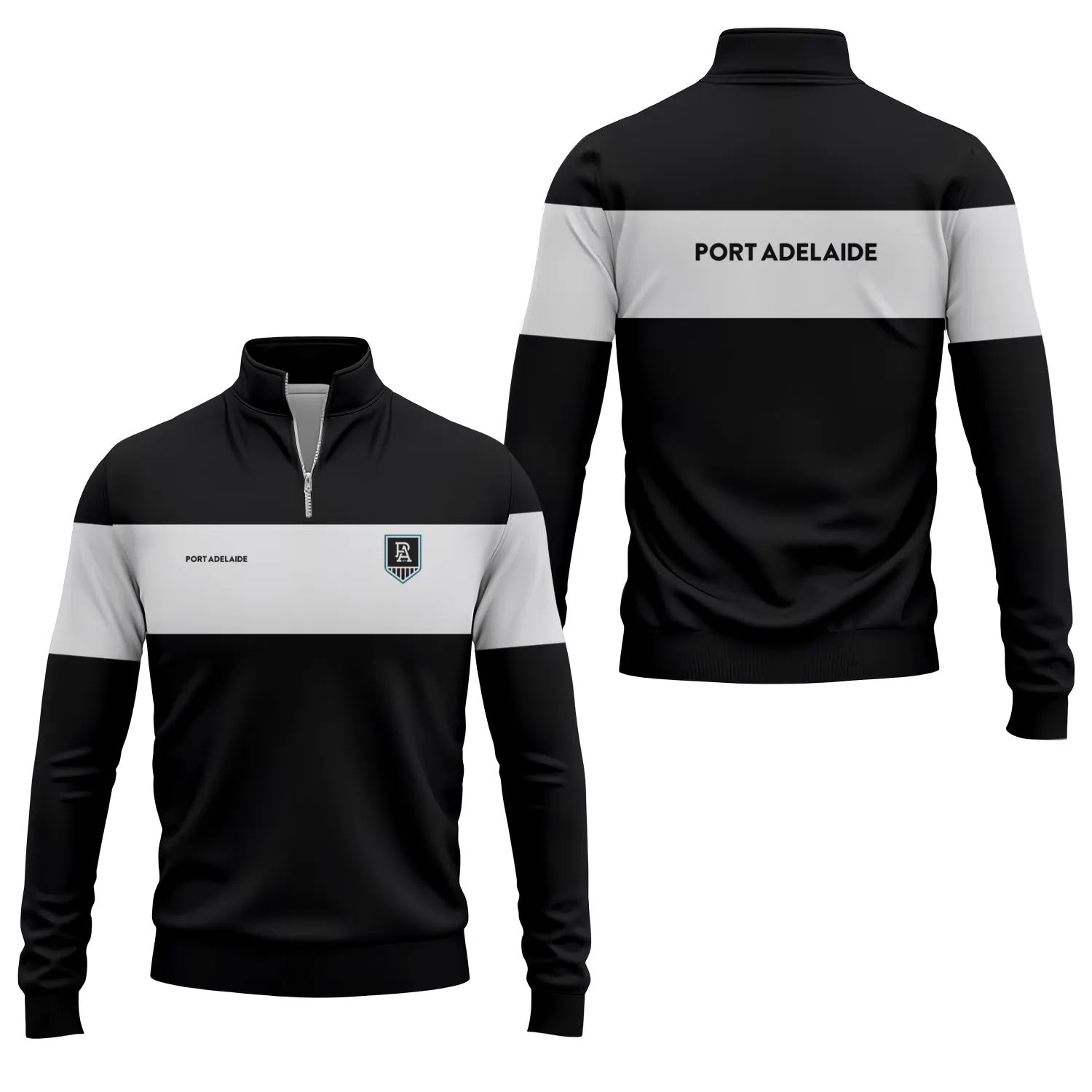 Port Adelaide Power Quarter-zip Pullover SC046