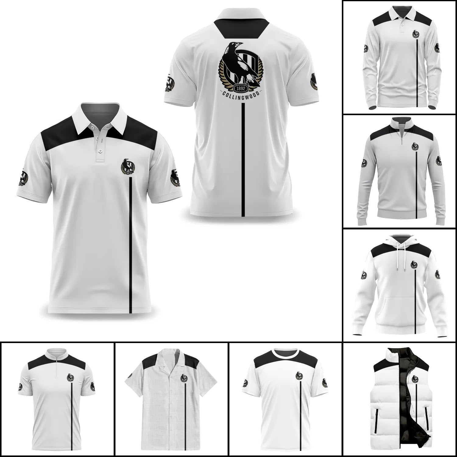 Collingwood Magpies Apparels SC021