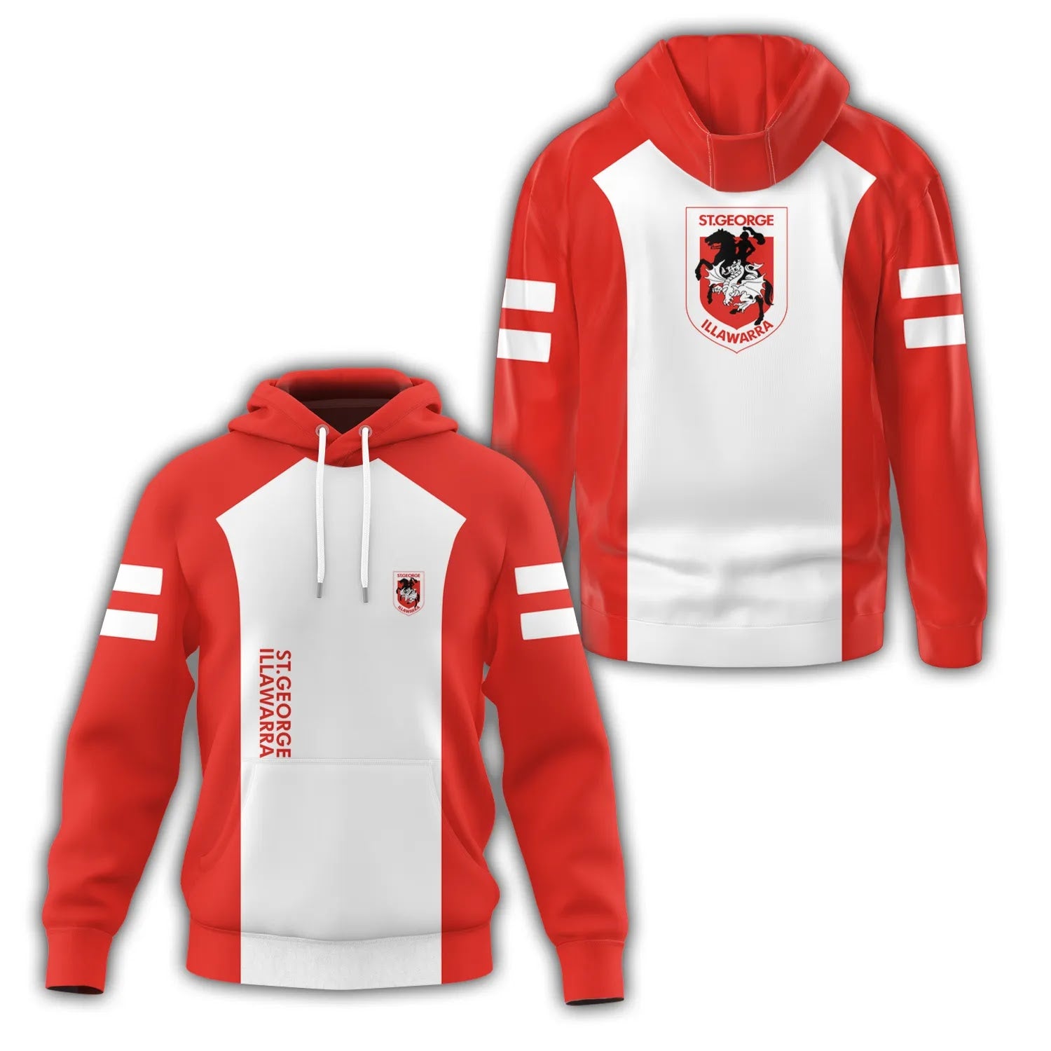 St George Illawarra Dragons Hoodie SC078