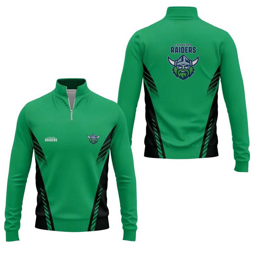 Canberra Raiders Quarter-zip Pullover SC017