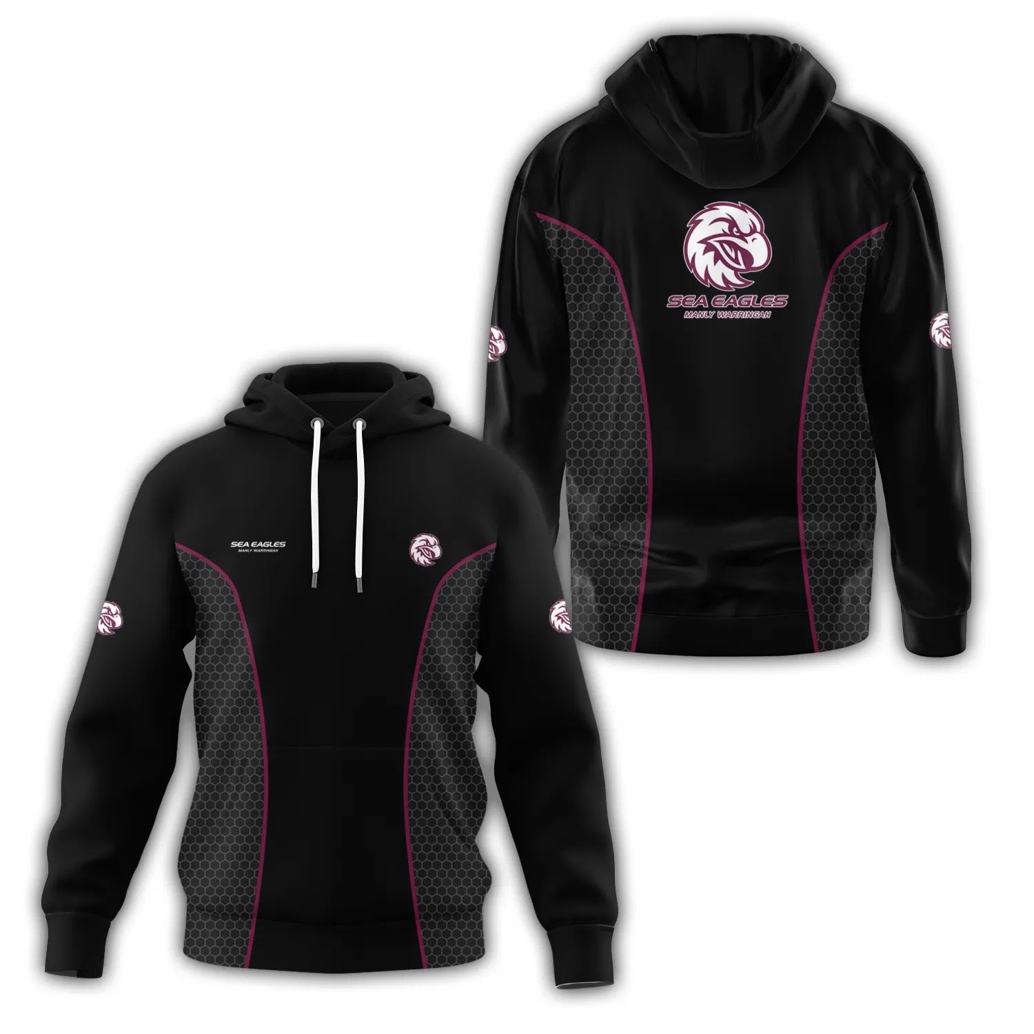 Manly Warringah Sea Eagles Hoodie SC072