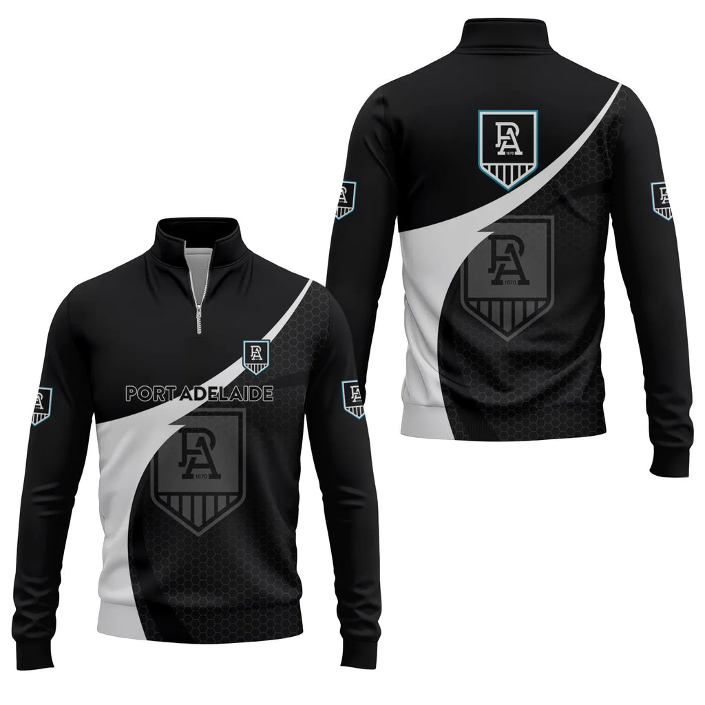 Port Adelaide Power Quarter-zip Pullover SC002