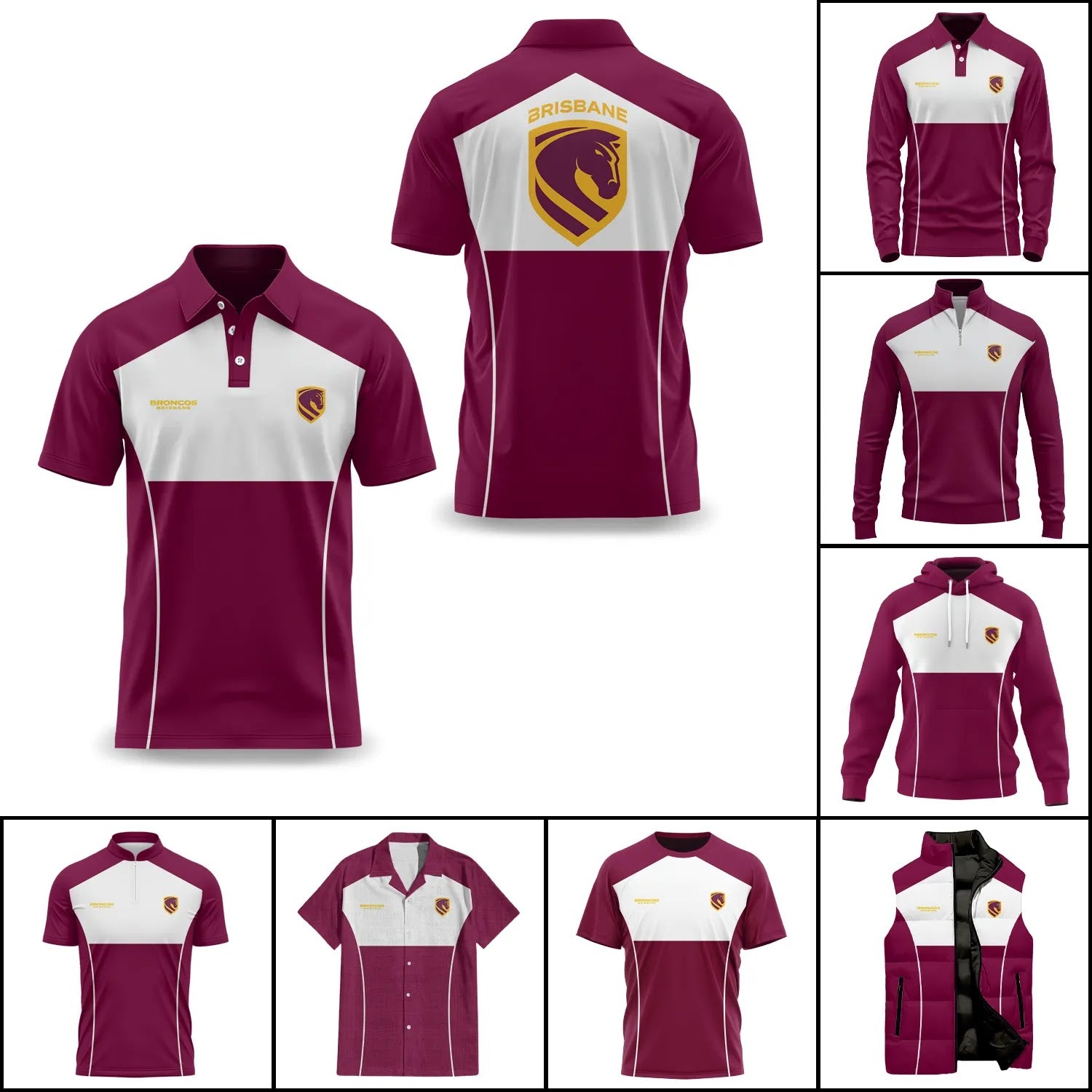 Brisbane Broncos Apparels SC028