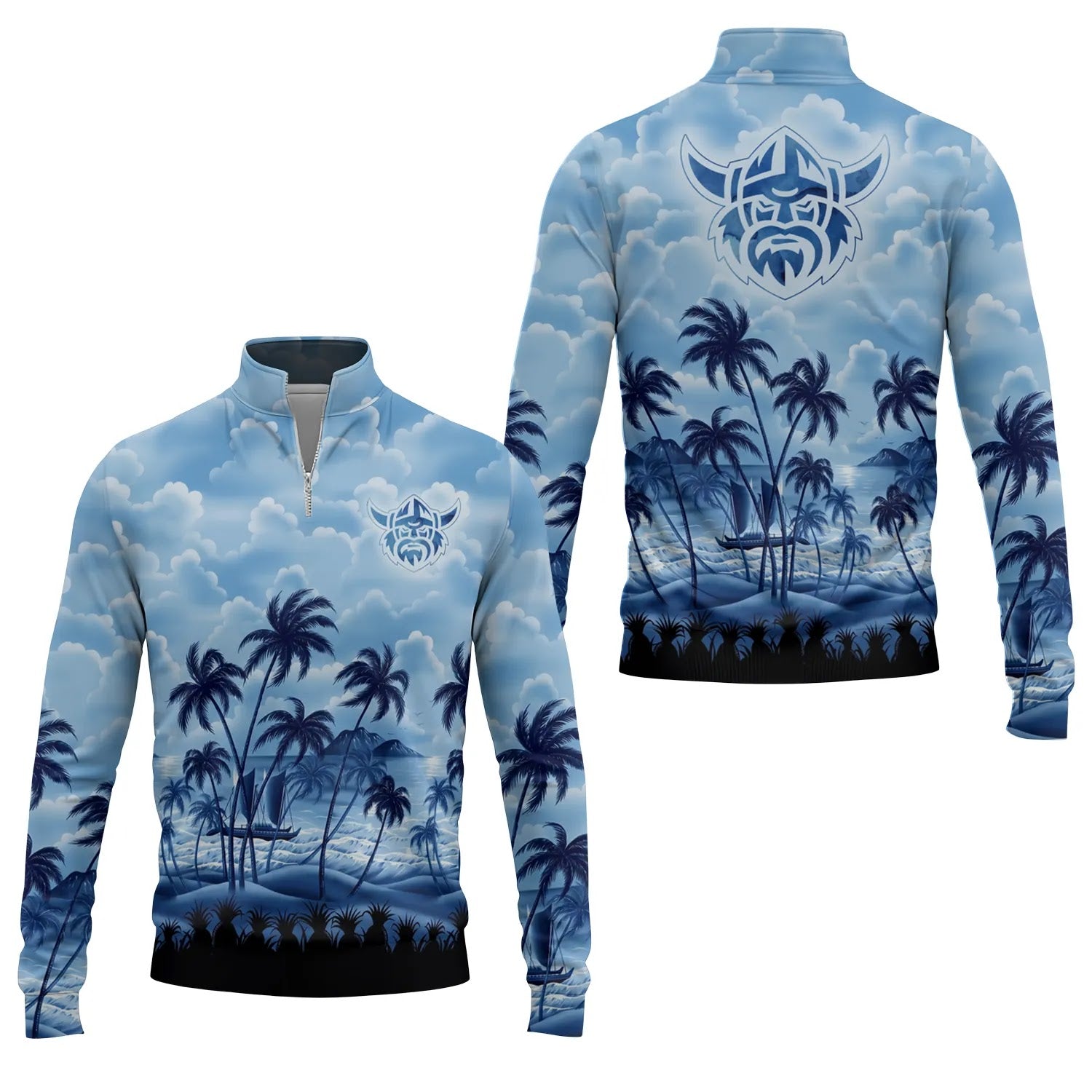 Canberra Raiders Quarter-zip Pullover SHW018
