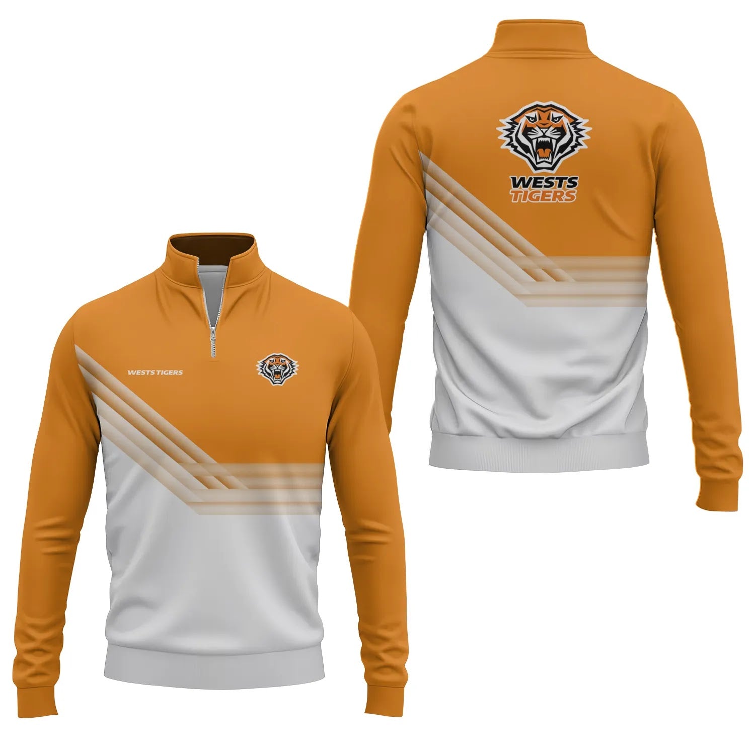 Wests Tigers Quarter-zip Pullover SC106