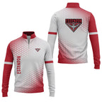Essendon Bombers Quarter-zip Pullover SC079