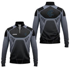 Carlton Blues Quarter-zip Pullover SC088