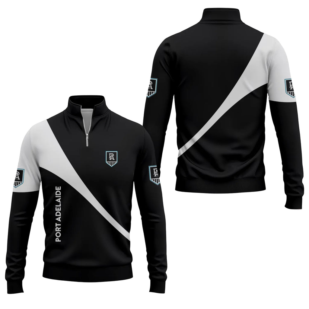 Port Adelaide Power Quarter-zip Pullover SC090