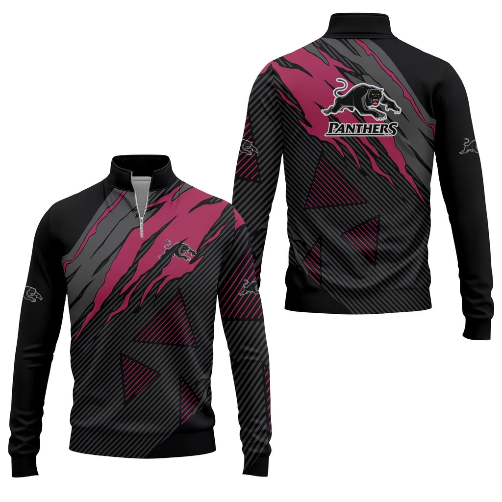 Penrith Panthers Quarter-zip Pullover SC009
