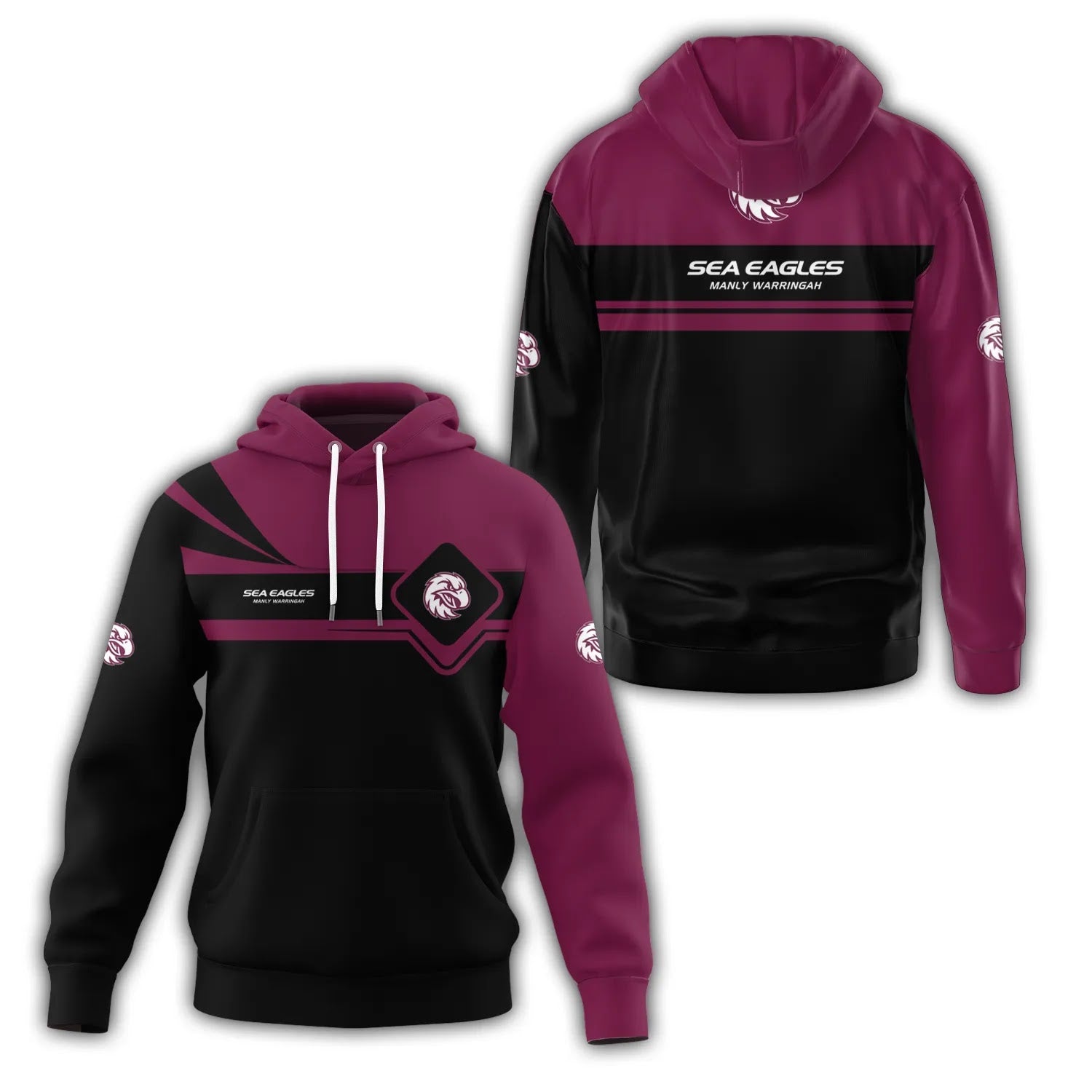 Manly Warringah Sea Eagles Hoodie SC066