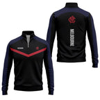 Melbourne Demons Quarter-zip Pullover SC035