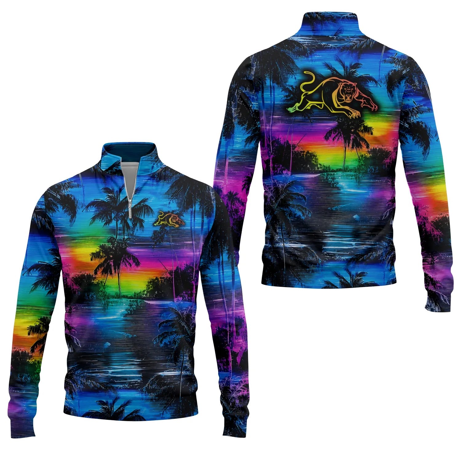 Penrith Panthers Quarter-zip Pullover SHW055