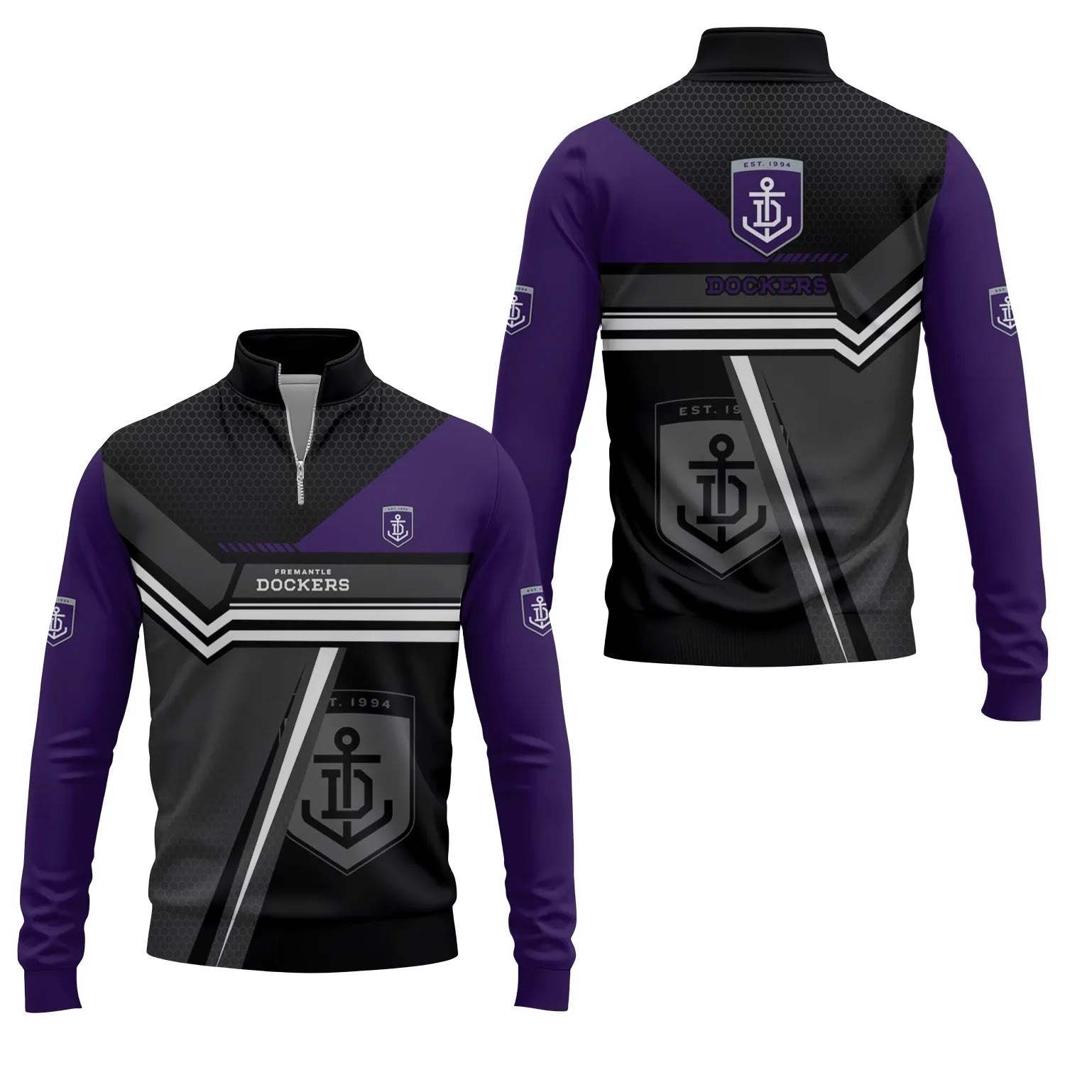Fremantle Dockers Quarter-zip Pullover SC071