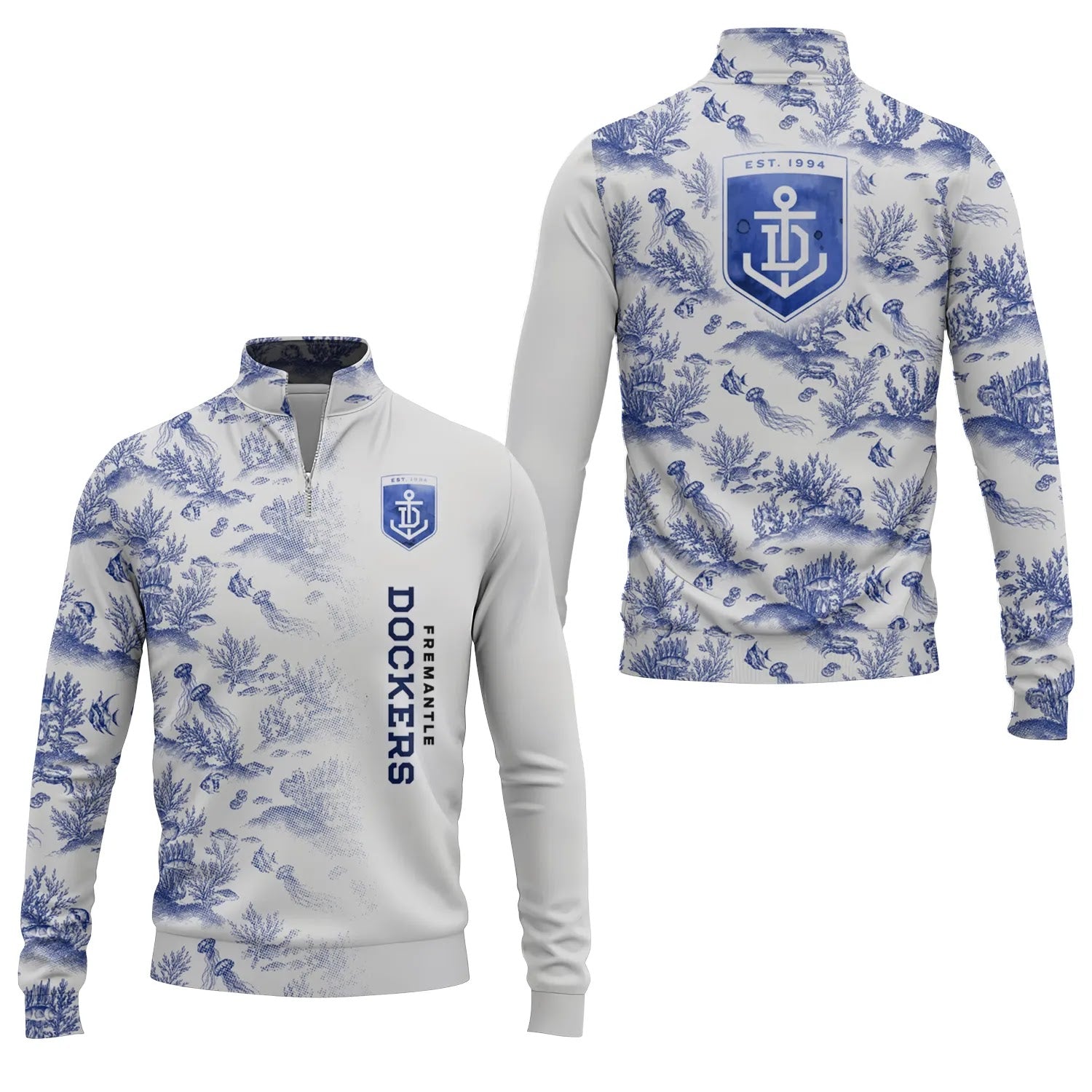 Fremantle Dockers Quarter-zip Pullover SHW009