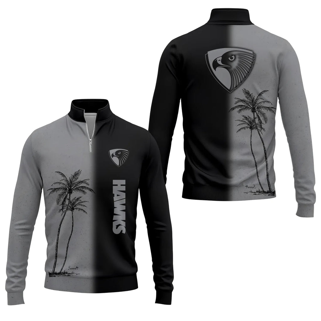 Hawthorn Hawks Quarter-zip Pullover SHW037