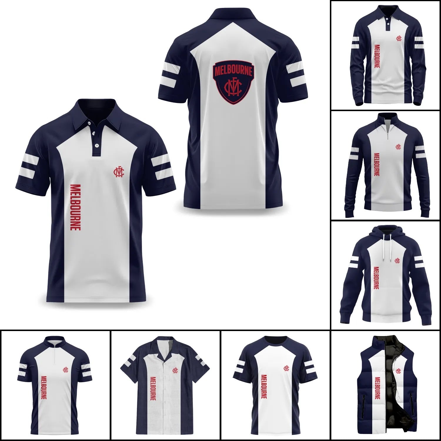Melbourne Demons Apparels SC078