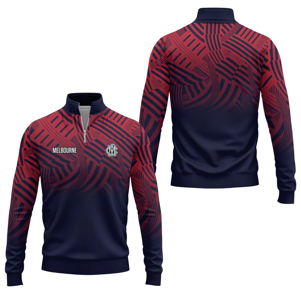 Melbourne Demons Quarter-zip Pullover SC121