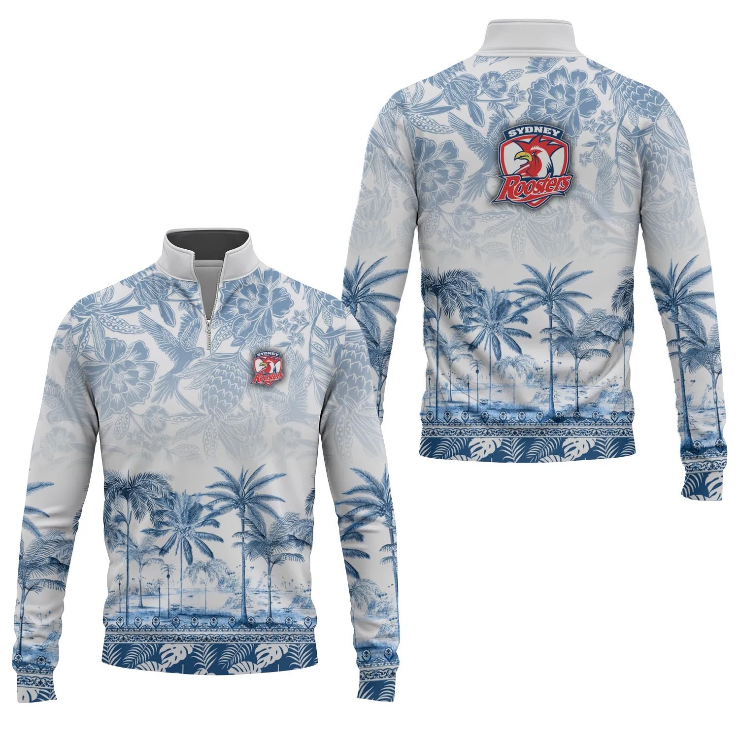 Sydney Roosters Quarter-zip Pullover SC045