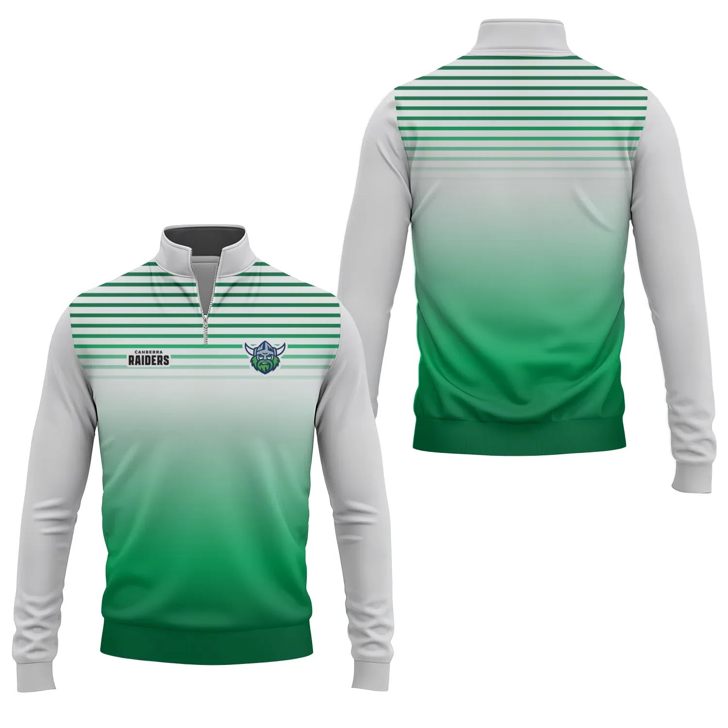 Canberra Raiders Quarter-zip Pullover SC107