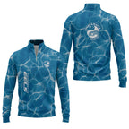 Parramatta Eels Quarter-zip Pullover SHW035