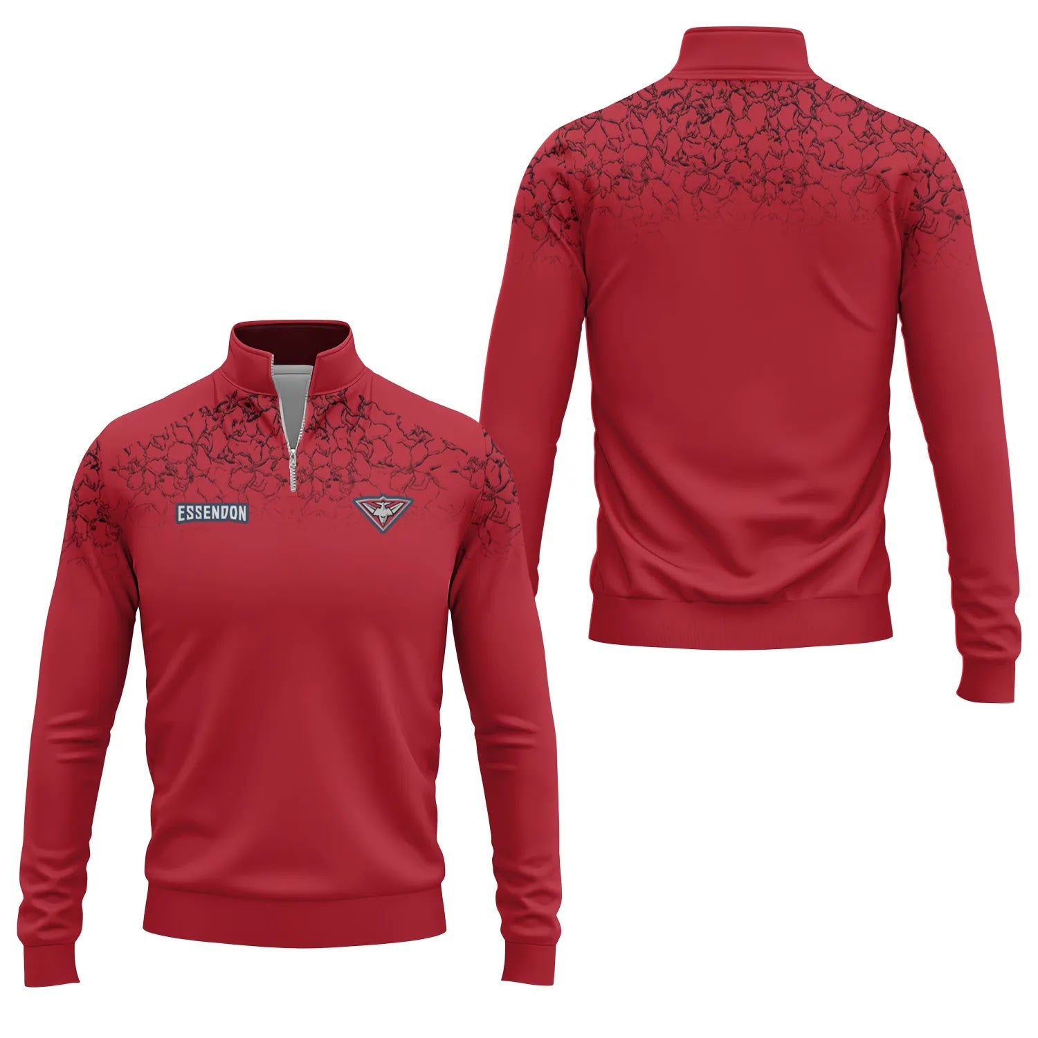 Essendon Bombers Quarter-zip Pullover SC108
