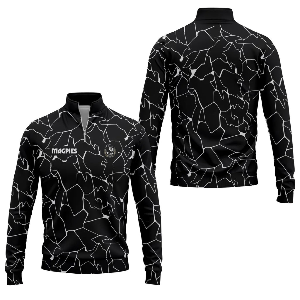 Collingwood Magpies Quarter-zip Pullover SC103