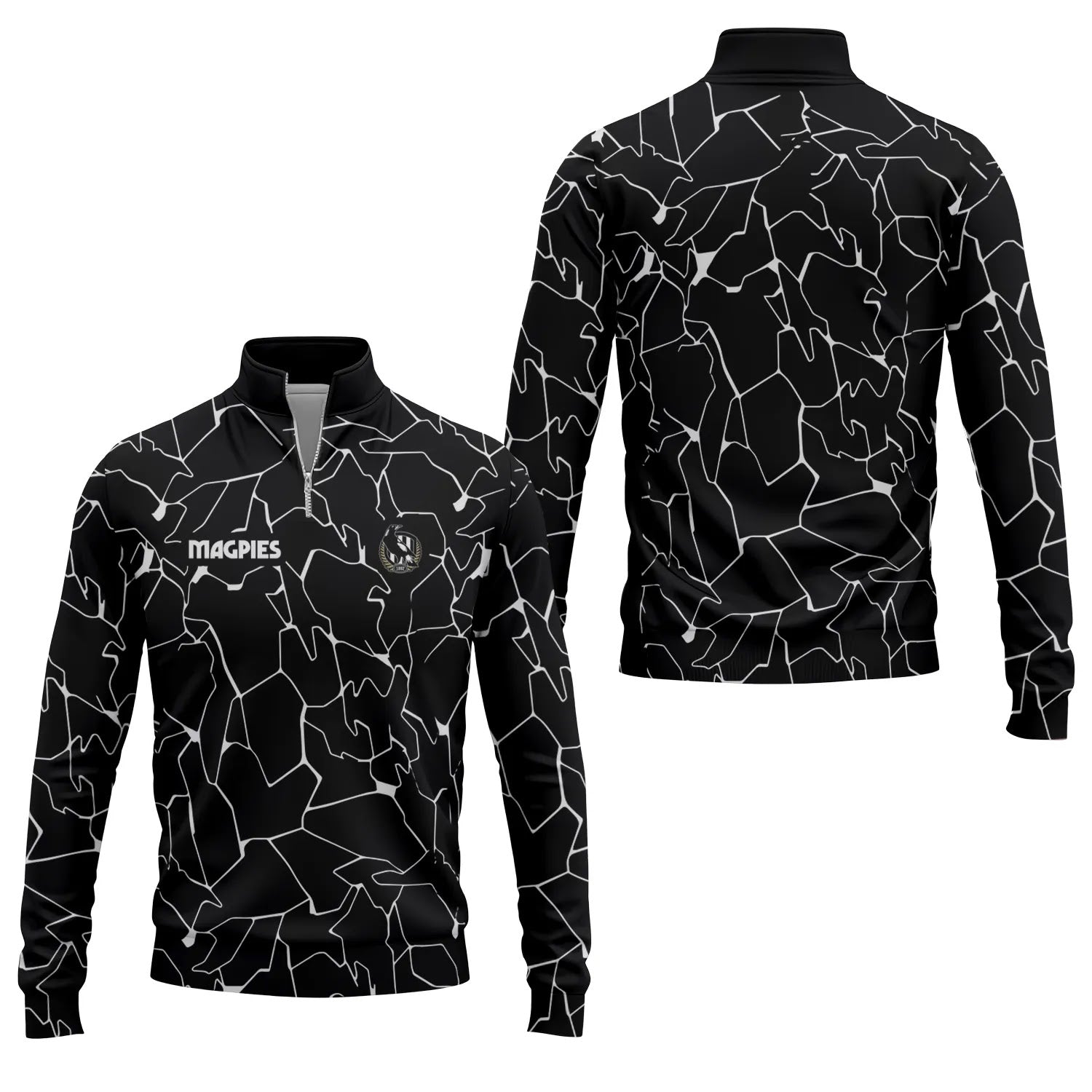 Collingwood Magpies Quarter-zip Pullover SC103