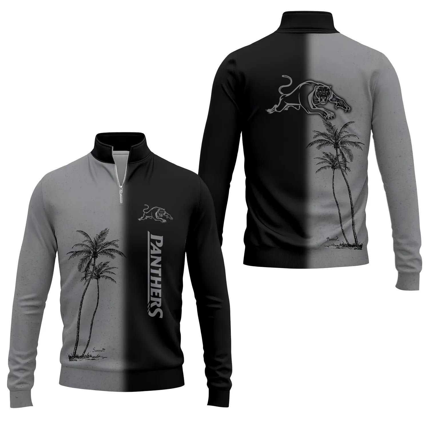 Penrith Panthers Quarter-zip Pullover SHW037