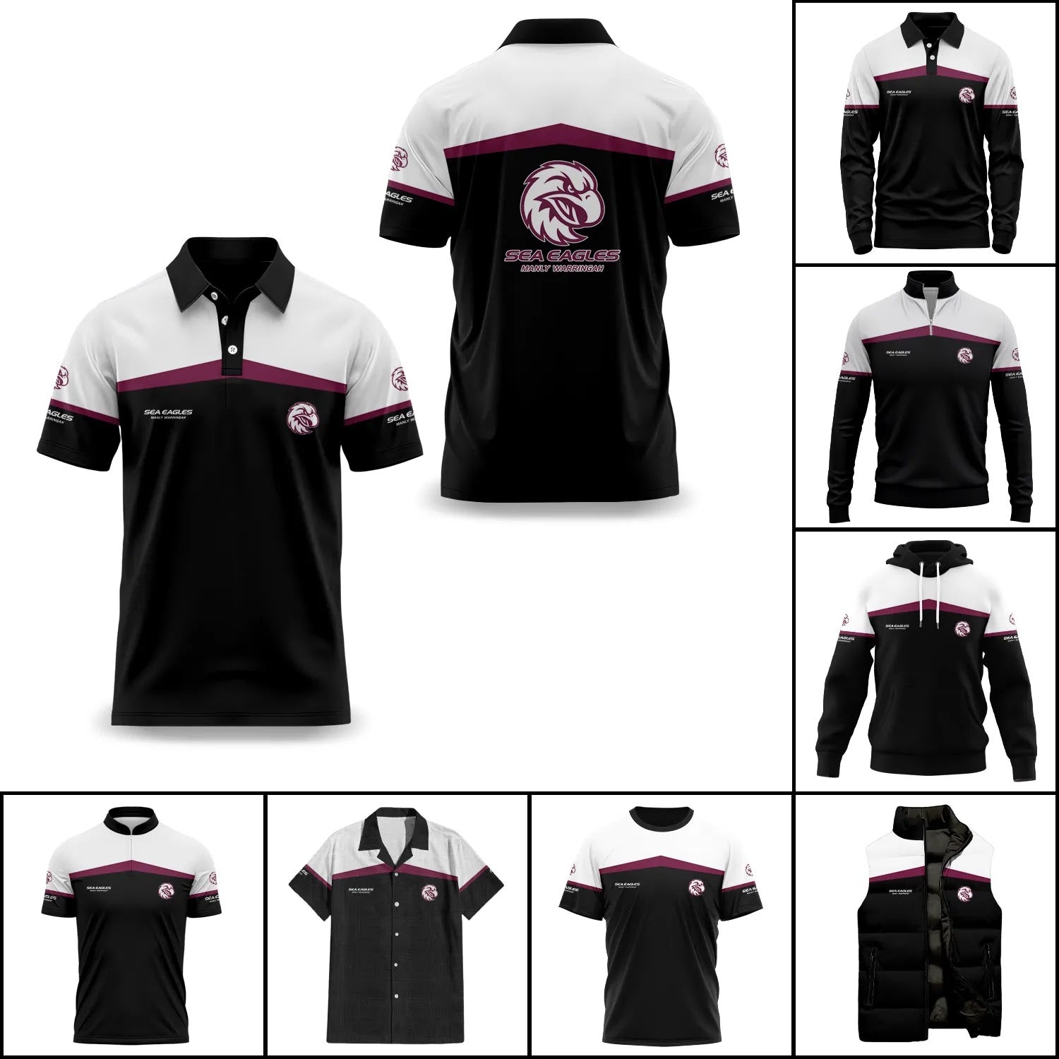 Manly Warringah Sea Eagles Apparels SC031