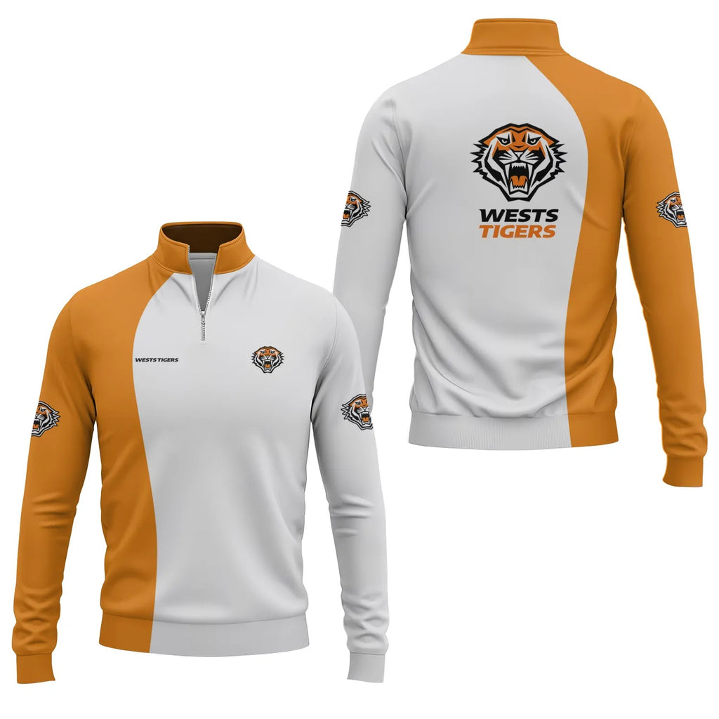 Wests Tigers Quarter-zip Pullover SC055