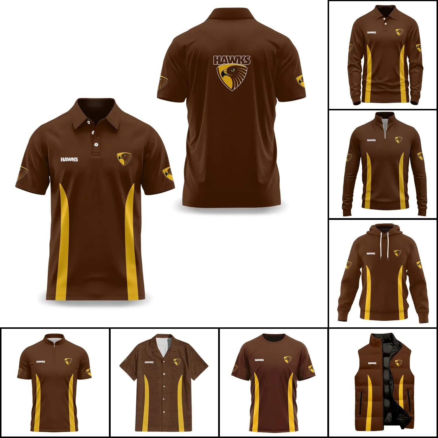 Hawthorn Hawks Apparels SC006