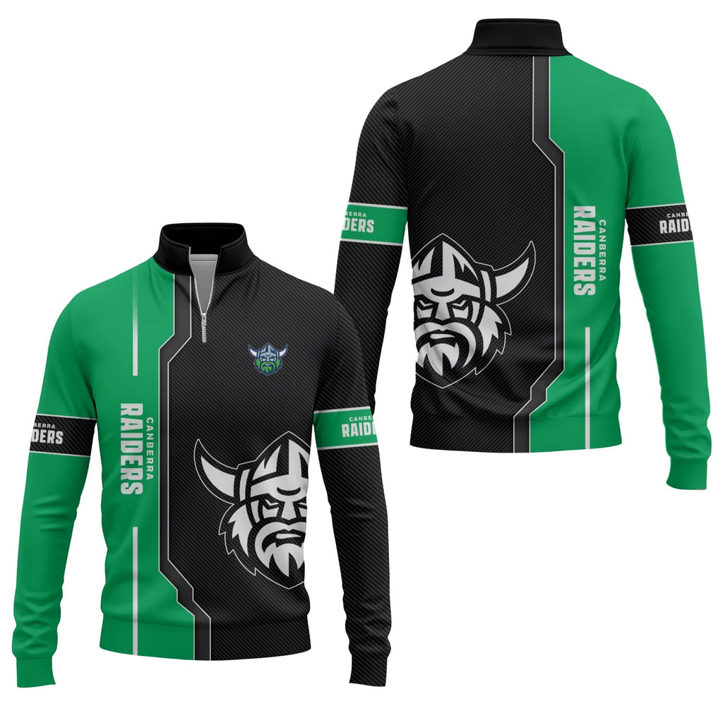 Canberra Raiders Quarter-zip Pullover SC042