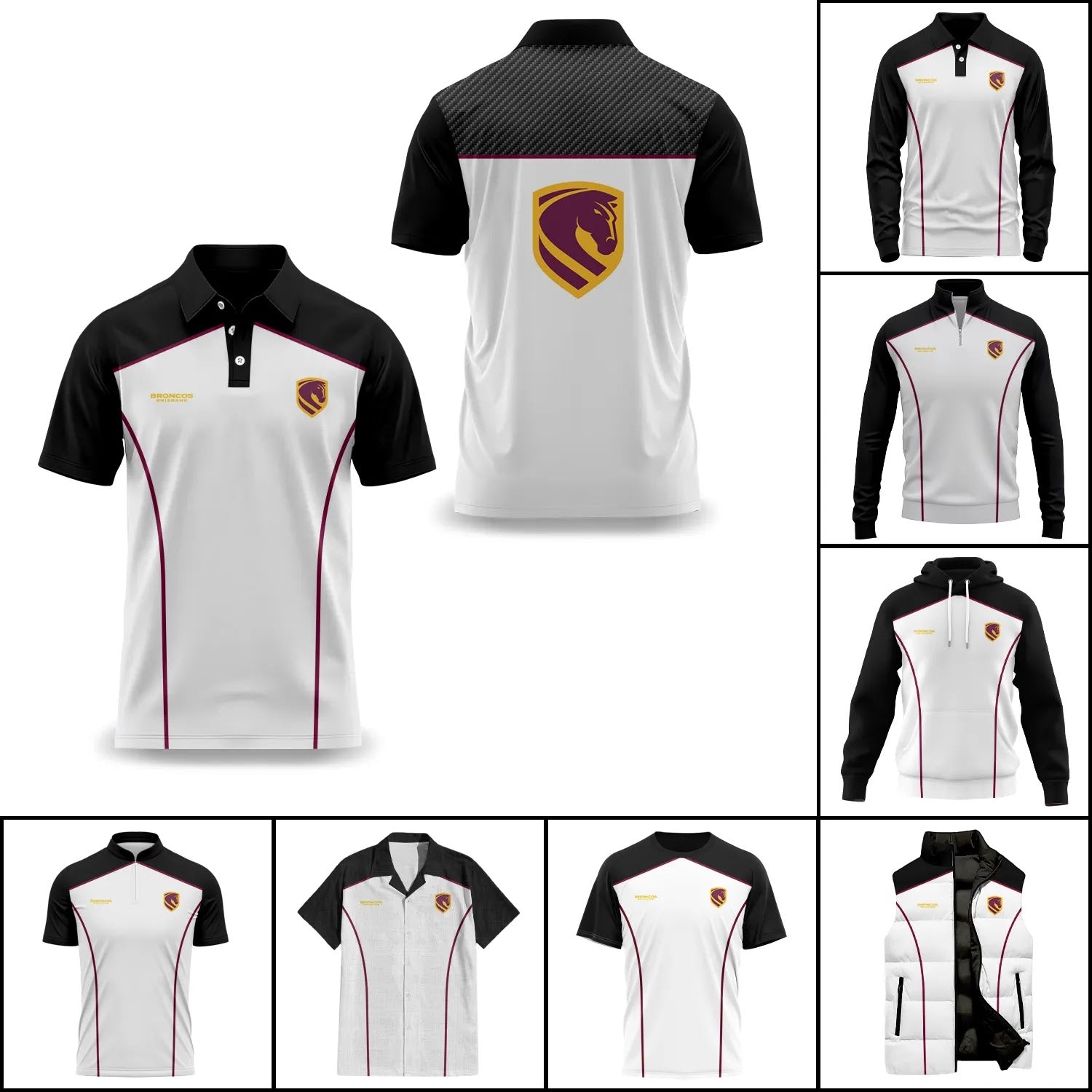 Brisbane Broncos Apparels SC011